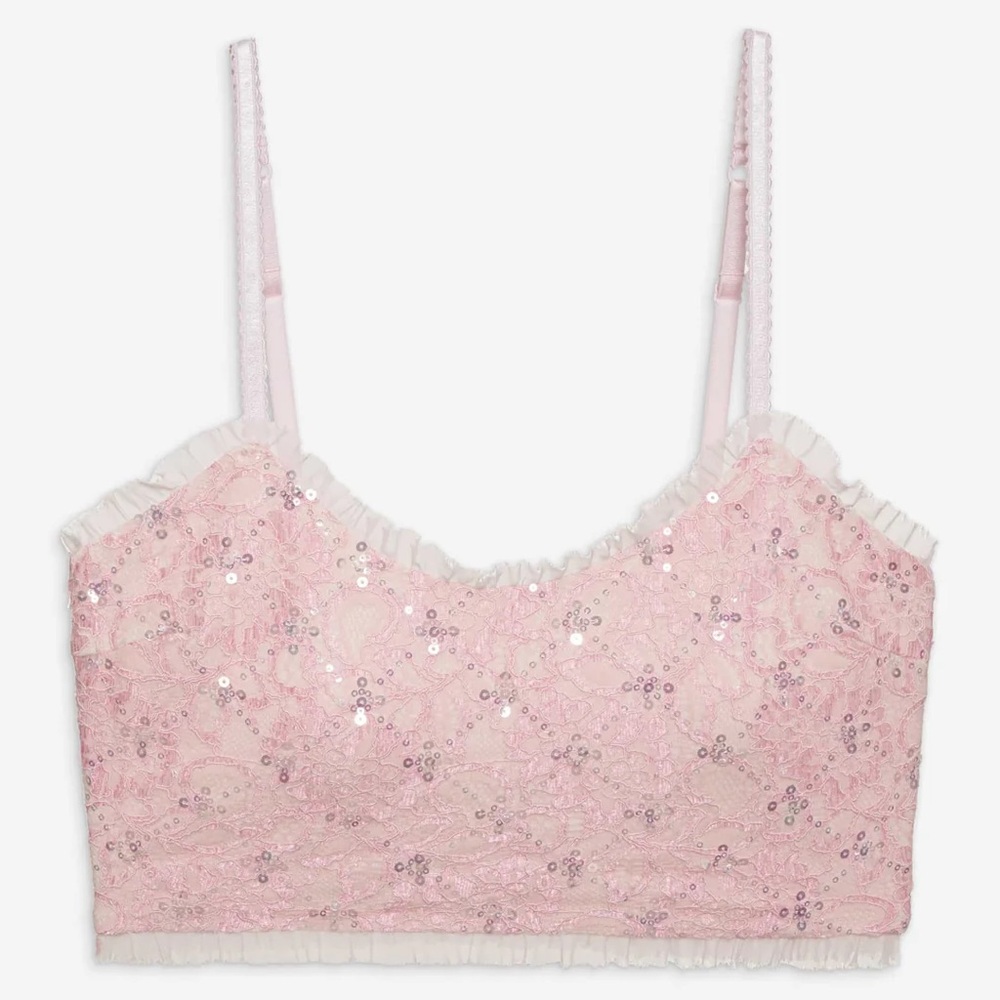 For Love and Lemons Isabeau Sleep Top (S) BRAND NEW